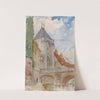 Bridge at Moret, France by Cass Gilbert