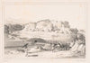 Bridge & causeway at Ma-Chi-Na-Too, Lew Chew (1856)