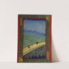 Bridge in the rain (after Hiroshige) (1887) by Vincent van Gogh