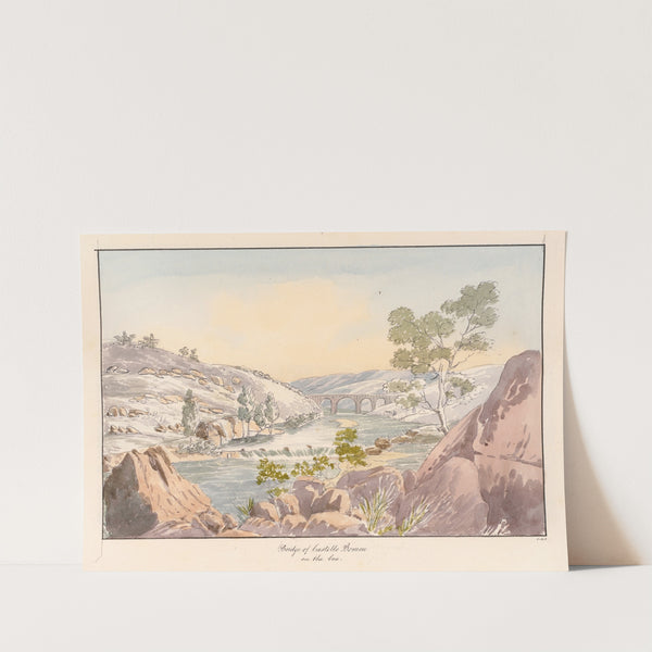 Bridge of Castello Bom on the Coa by Charles Hamilton Smith