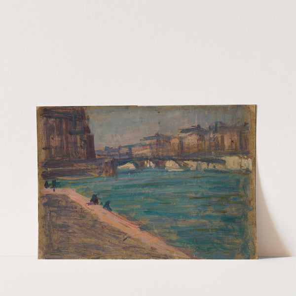 Bridge over the Seine by Feliks Wygrzywalski