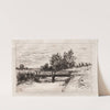Bridge, Schleissheim (1879) by Otto Henry Bacher