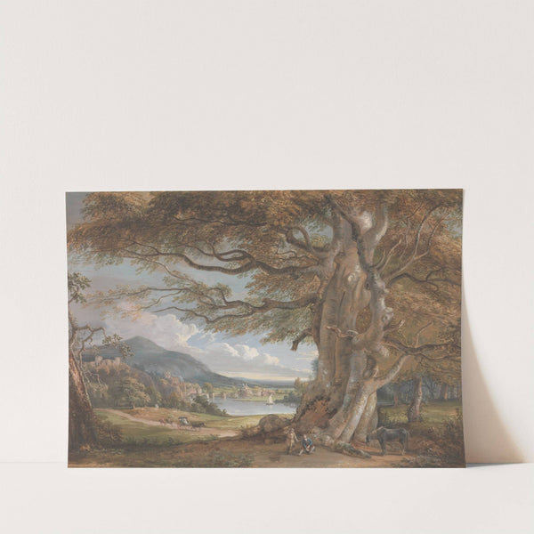 Bridgenorth, Shropshire by Paul Sandby