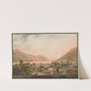 Brienz et le lac de Brienz vers Interlaken by Jakob Samuel Weibel