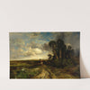 Bringing Home the Cattle - Coast of Florida by Thomas Moran