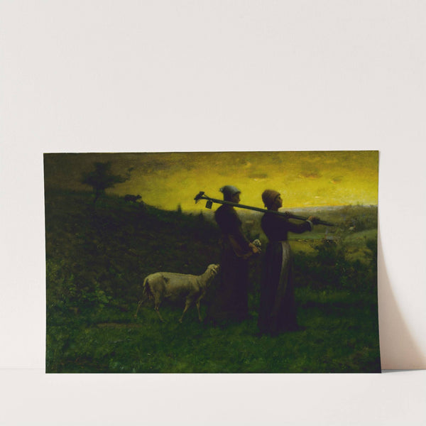 Bringing Home the New Born Lamb by Elliott Daingerfield