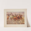 Bringing home the new cook by Frederic Remington