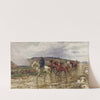 Bringing In The Horses by Henry Enrico Coleman