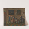 British Gentlemen at Sir Horace Mann&#039;s Home in Florence by Thomas Patch