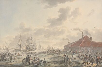 British Troops Disembarking