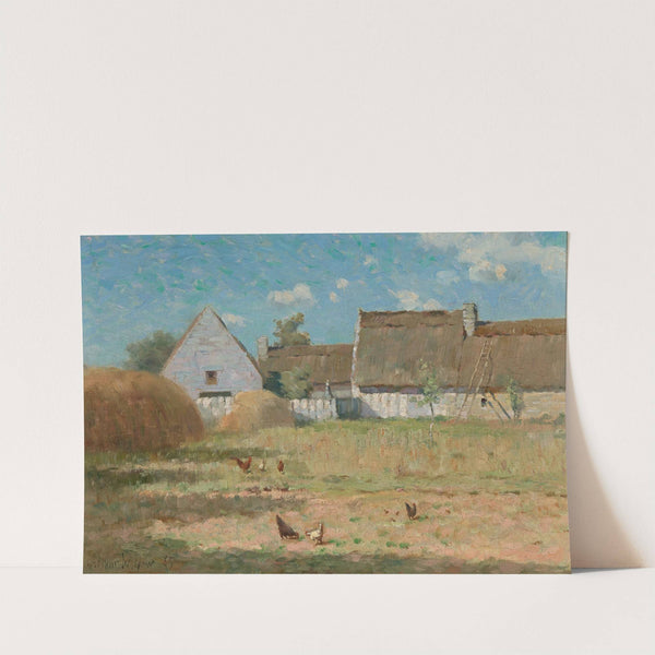 Brittany Farm (1885) by Arthur Wesley Dow