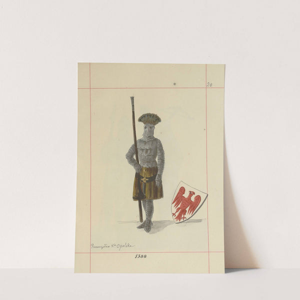 Broń zaczepna i odporna w Polsce. T. 1, Zbroje i części uzbrojenia Pl.018 (1875-1900) by Boleslaw Starzyński