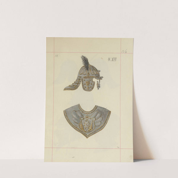 Broń zaczepna i odporna w Polsce. T. 1, Zbroje i części uzbrojenia Pl.103 (1875-1900) by Boleslaw Starzyński