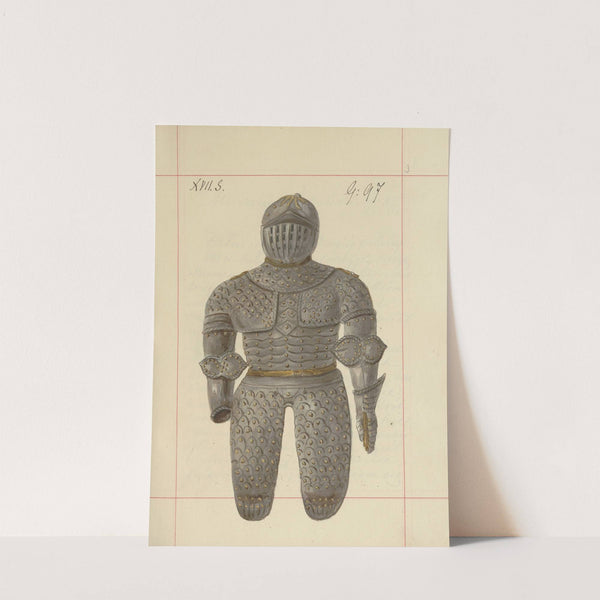 Broń zaczepna i odporna w Polsce. T. 2, Zbroje i części uzbrojenia Pl.002 (1875-1900) by Boleslaw Starzyński