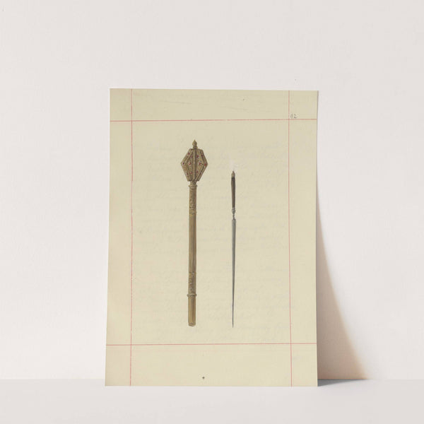 Broń zaczepna i odporna w Polsce. T. 2, Zbroje i części uzbrojenia Pl.074 (1875-1900) by Boleslaw Starzyński