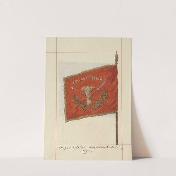 Broń zaczepna i odporna w Polsce. T. 4, Pasy lite, ozdoby, chorągwie i proporce Pl.121 (1875-1900) by Boleslaw Starzyński