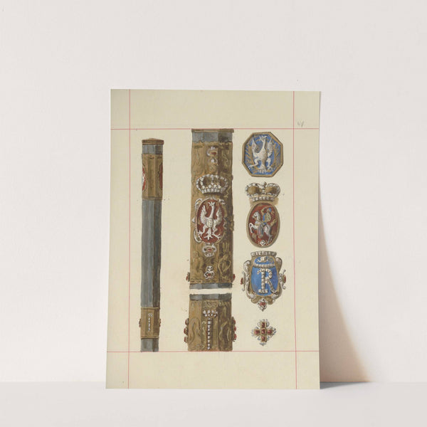 Broń zaczepna i odporna w Polsce. T. 5, Uzupełnienia Pl.030 (1875-1900) by Boleslaw Starzyński