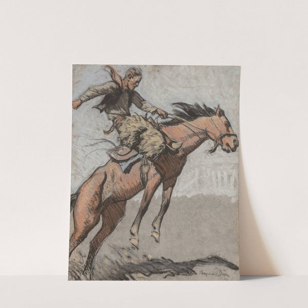 Bronco Buster by Maynard Dixon