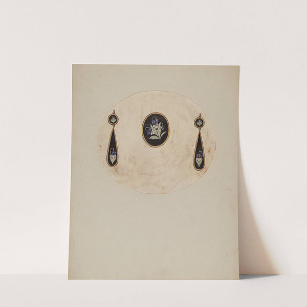 Brooch and Earrings by G.A. Ayers