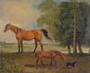 Broodmare With Foal, And A Terrier (1822)