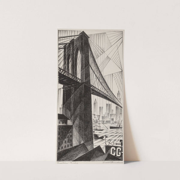 Brooklyn Bridge by Arnold Ronnebeck