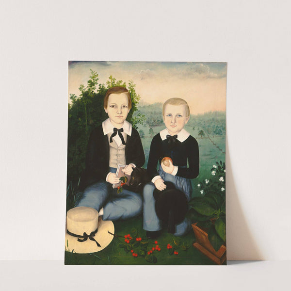 Brothers (c. 1845) by Susan C. Waters