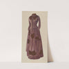 Brown Silk Afternoon Dress by Joseph L. Boyd