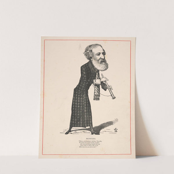 Browning [Robert Browning] (1873) by Frederick Waddy