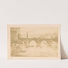 Brug in Rome (1873-1931) by Etienne Bosch