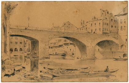 Brug over de Sambre te Namen (1861)