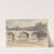 Brug over de Seine, Parijs by Carel Nicolaas Storm van &#039;s-Gravesande
