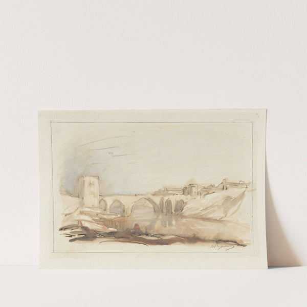 Brug van Toledo (1877 - 1932) by Marius Bauer