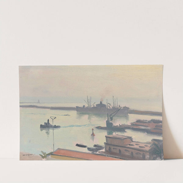 Brume rose sur Alger (circa 1944-1945) by Albert Marquet