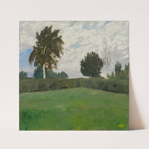 Brünjes Garten (Circa 1902) by Paula Modersohn-Becker
