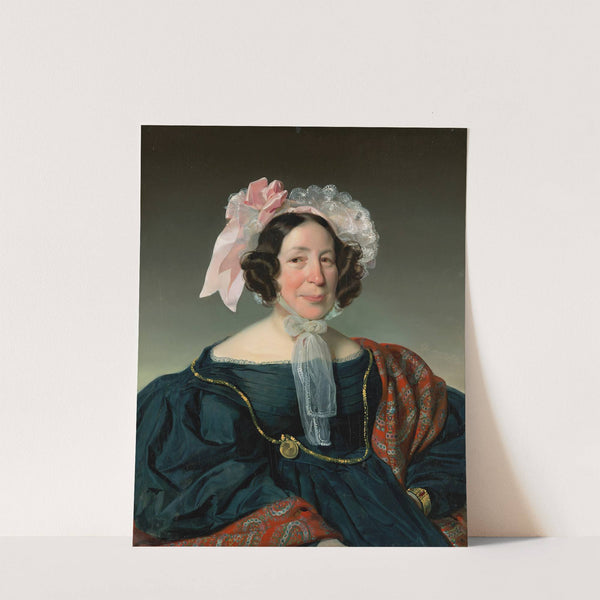 Brustbild einer Wiener Bürgersfrau by Henry Guillaume Schlesinger