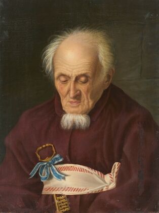 Brustbild eines Greises namens Ginter (1830)