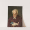 Brustbild eines Greises namens Ginter (1830) by Crescentia Stadler