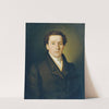 Brustbild eines jungen Mannes by Joseph Weidner