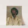 Brustbild eines Zigeuners (1860-1870) by August von Pettenkofen