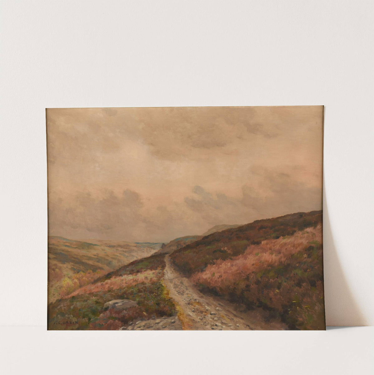 Bruyères en Ecosse by Jean Charles Cazin