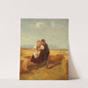Bub und Mädchen im Kornfeld (1840) by Carl Spitzweg