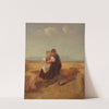 Bub und Mädchen im Kornfeld (1840) by Carl Spitzweg