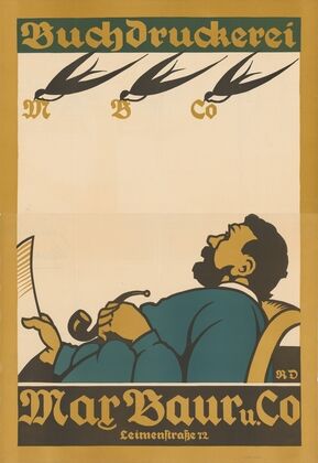 Buchdruckerei – Max Baur u. Co (1920)