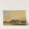 Buckenham Ferry, on the River Yare, Norfolk by Joseph Stannard
