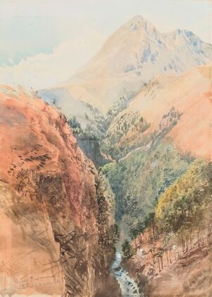 Buckler Burn at the head of Wakatipu Lake