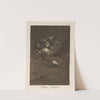 Buen Viage. (Bon voyage.) (1796-1797) by Francisco de Goya