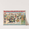 Buffalo Bill’s wild west and congress of rough riders of the world (1899) by Courier Litho. Co.
