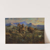 Buffalo Hunt by Edgar Samuel Paxson