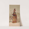 Bufford&#8217;s banner show cards no. 25 snow scene (1887) by John H. Bufford'''s &amp; Sons