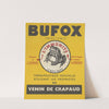 Bufox (1937) by Laboratoires du Bufox